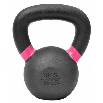 Zestaw Żeliwnych Odważników Kettlebell 4 - 32 Kg XMOR + Stojak Kettlebells 120cm XMOR