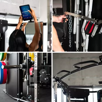 CYKLOP 10 SUWNICA SMITHA ZE STOSEM SEMI COMMERCIAL HMS