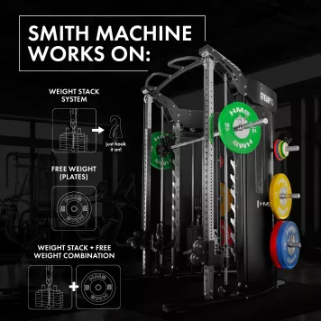 CYKLOP 10 SUWNICA SMITHA ZE STOSEM SEMI COMMERCIAL HMS