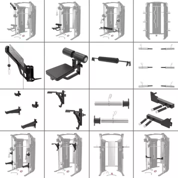 CYKLOP 10 SUWNICA SMITHA ZE STOSEM SEMI COMMERCIAL HMS