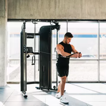 Brama do ćwiczeń z wyciągiem i stosem ARES PRO COMMERCIAL - HMS