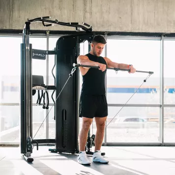 Brama do ćwiczeń z wyciągiem i stosem ARES PRO COMMERCIAL - HMS