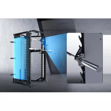 Brama treningowa L101 Maszyna Smitha + Dual Crossover Gymost