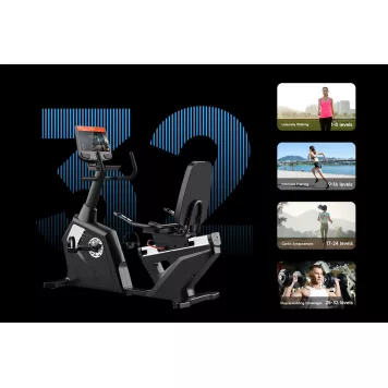 Rower treningowy elektromagnetyczny R11 V5 TFT 15,6” HRC GYMOST