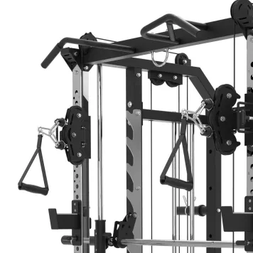 Brama Treningowa ASX 4500 3w1 dual pulley, Smith machine, rack Stos 2x 90kg Toorx Fitness (ASX-4500)