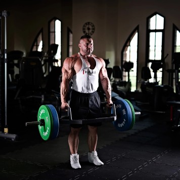 Zestaw talerzy olimpijskich bumper 150kg CBR HMS