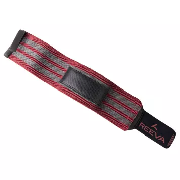 Ściągacze na nadgarstki WRIST WRAPS - Ultra Fiber REEVA (red)