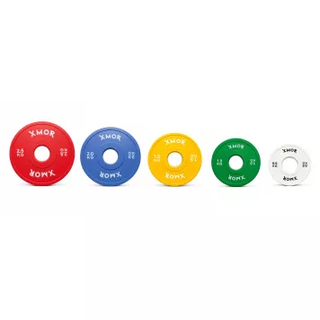 Zestaw obciążeń FRACTIONAL XMOR (0,5 - 2,5 kg)