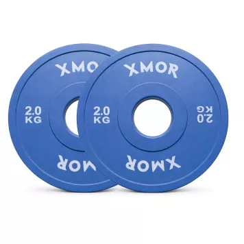 Zestaw obciążeń FRACTIONAL XMOR (0,5 - 2,5 kg)