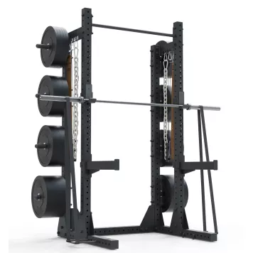 Klatka treningowa HALF RACK Base z wyposażeniem HRB-2 XMOR