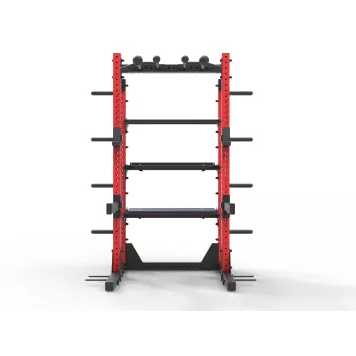Klatka treningowa HALF RACK Base z wyposażeniem HRB-2 XMOR