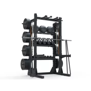 Klatka treningowa HALF RACK Base z wyposażeniem HRB-2 XMOR