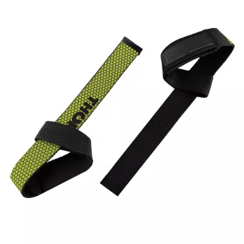 Paski do podnoszenia ciężarów Lifting Strap anti-slip THORN FIT (army green)