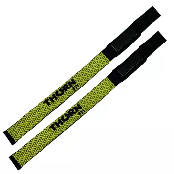 Paski do podnoszenia ciężarów Lifting Strap anti-slip THORN FIT (army green)