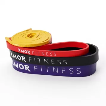 Guma oporowa POWER BAND 0-5 kg XMOR (żółta)