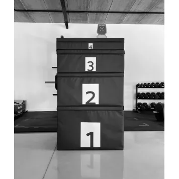Zestaw skrzyń plyometrycznych SOFT PLYO BOX - XMOR (4 części)
