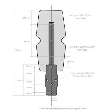 Tarcza Competition Rig Target CENTR x HYROX