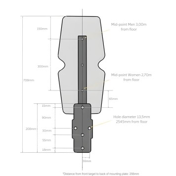Klatka treningowa Perform Rig - 6 Targets CENTR x HYROX