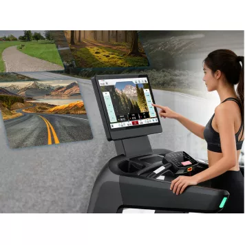 Bieżnia Treningowa 7940 TFT 23,8” z dotykowym wyświetlaczem Gymost