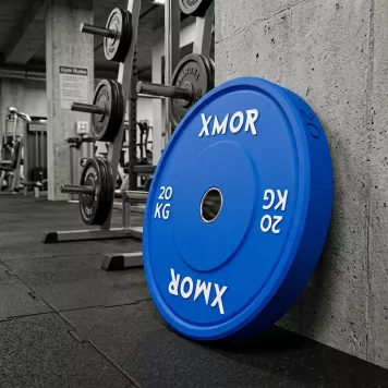 Obciążenie do sztangi 20 kg COLOR TRAINING BUMPER 2.0 XMOR