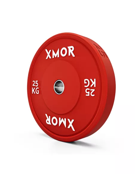Obciążenie do sztangi 25 kg COLOR TRAINING BUMPER 2.0 XMOR