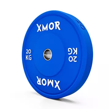 Zestaw obciążeń 150 kg COLOR TRAINING BUMPER 2.0 XMOR