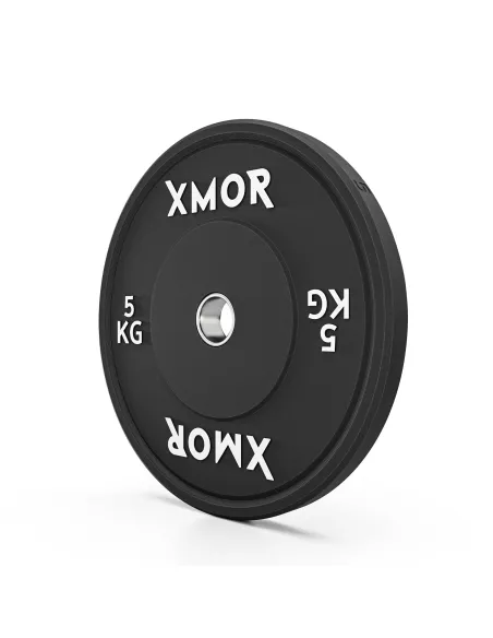 Obciążenie do sztangi 5 kg BLACK TRAINING BUMPER 2.0 XMOR