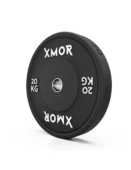 Obciążenie do sztangi 20 kg BLACK TRAINING BUMPER 2.0 XMOR