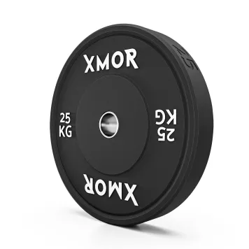 Obciążenie do sztangi 25 kg BLACK TRAINING BUMPER 2.0 XMOR
