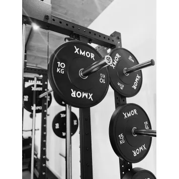 Obciążenie do sztangi 25 kg BLACK TRAINING BUMPER 2.0 XMOR