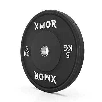 Zestaw obciążeń 100 kg BLACK TRAINING BUMPER 2.0 XMOR