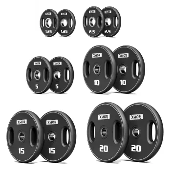 Zestaw obciążeń olimpijskich poliuretanowych 2x 1,25 - 20 kg (107,5 kg) XMOR