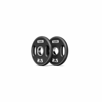 Zestaw obciążeń olimpijskich poliuretanowych 2x 1,25 - 20 kg (107,5 kg) XMOR