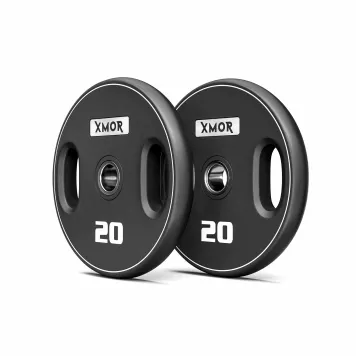 Zestaw obciążeń olimpijskich poliuretanowych 2x 1,25 - 20 kg (107,5 kg) XMOR