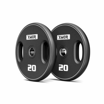 Zestaw obciążeń olimpijskich poliuretanowych 2x 1,25 - 25 kg (157,5 kg) XMOR