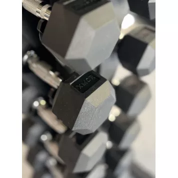 Zestaw hantli HEX 2.0 - 2 x 1-10 kg + Stojak na hantle 1–10 kg 2.0 XMOR