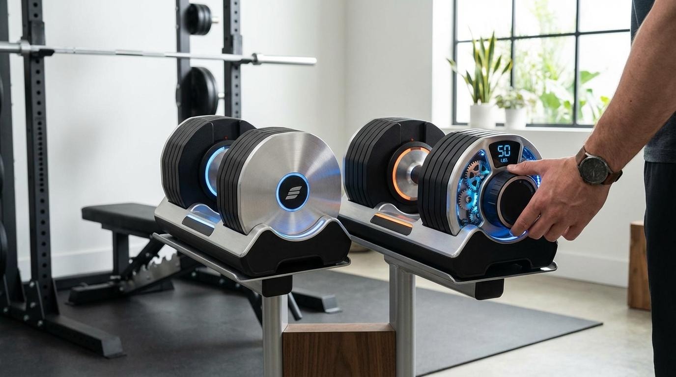 Hantle na początek - jak wybrać idealne hantle regulowane do domowej siłowni