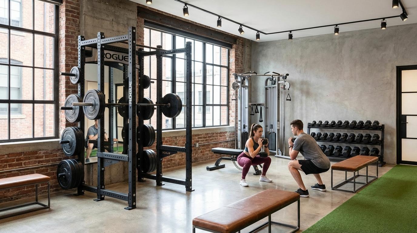 Trening siłowy w studiu personalnym – jak wybrać sprzęt do studia treningowego dla maksymalnej efektywności?